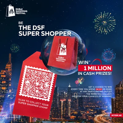The DSF Super Shopper Win AED 1 Million In Cash
