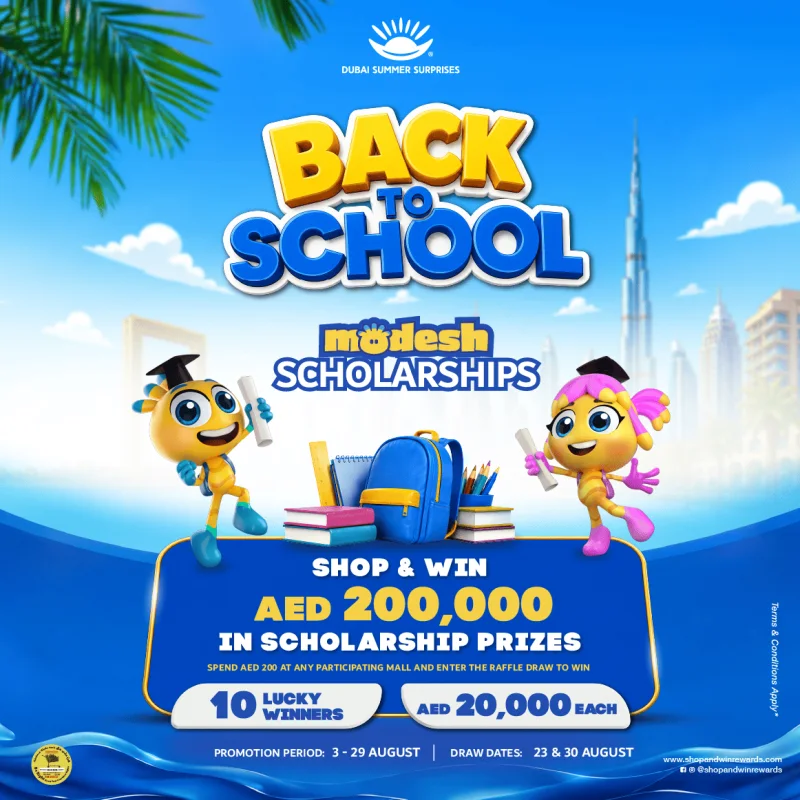Modesh Scholarships, original campaign artwork
