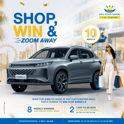 Shop, Win & Zoom Away, original campaign artwork